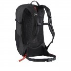 Rucksack Wizard 18+4 an die Körpergröße anpassbar Black, Farbe: schwarz, Marke: Vaude, EAN: 4062218106383, Abmessungen in cm: 29x50x22, Bild 2 von 4