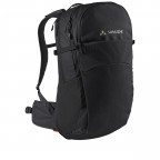 Rucksack Wizard 24+4 an die Körpergröße anpassbar Black, Farbe: schwarz, Marke: Vaude, EAN: 4062218106482, Abmessungen in cm: 30x53x24, Bild 1 von 7