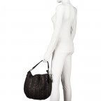 Beuteltasche New-Lines Minel NL.10963 Dark Ash, Farbe: anthrazit, Marke: Harbour 2nd, EAN: 4046478055919, Abmessungen in cm: 33x30.5x9.5, Bild 4 von 8