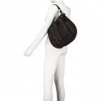 Beuteltasche New-Lines Minel NL.10963 Dark Ash, Farbe: anthrazit, Marke: Harbour 2nd, EAN: 4046478055919, Abmessungen in cm: 33x30.5x9.5, Bild 5 von 8