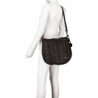 Beuteltasche New-Lines Minel NL.10963 Dark Ash, Farbe: anthrazit, Marke: Harbour 2nd, EAN: 4046478055919, Abmessungen in cm: 33x30.5x9.5, Bild 7 von 8
