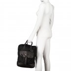 Rucksack Cool Casual Canvas Josh CC.8305 Dark Ash, Farbe: anthrazit, Marke: Harbour 2nd, EAN: 4046478055803, Abmessungen in cm: 28x34.5x11.5, Bild 4 von 6