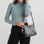 Umhängetasche Iceland Crossbody Grau, Farbe: grau, Marke: Anekke, EAN: 8434172075306, Abmessungen in cm: 26x18x11, Bild 5 von 9