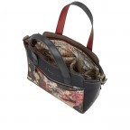 Handtasche City Art Handbag Blau, Farbe: blau/petrol, Marke: Anekke, EAN: 8434172115002, Abmessungen in cm: 26x20x12, Bild 7 von 9