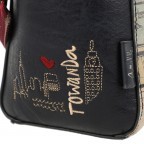 Handtasche City Art Handbag Blau, Farbe: blau/petrol, Marke: Anekke, EAN: 8434172115002, Abmessungen in cm: 26x20x12, Bild 9 von 9