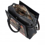 Handtasche City Art Handbag Blau, Farbe: blau/petrol, Marke: Anekke, EAN: 8434172115309, Abmessungen in cm: 31x23x13, Bild 8 von 9