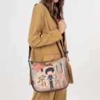 Umhängetasche City Art Crossbag Large Blau, Farbe: blau/petrol, Marke: Anekke, EAN: 8434172115705, Bild 4 von 8