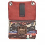 Umhängetasche City Art Mini Crossbody Bag Blau, Farbe: blau/petrol, Marke: Anekke, EAN: 8434172116504, Abmessungen in cm: 15x21x2, Bild 3 von 7