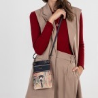 Umhängetasche City Art Mini Crossbody Bag Blau, Farbe: blau/petrol, Marke: Anekke, EAN: 8434172116504, Abmessungen in cm: 15x21x2, Bild 5 von 7