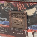 Umhängetasche City Art Mini Crossbody Bag Blau, Farbe: blau/petrol, Marke: Anekke, EAN: 8434172116504, Abmessungen in cm: 15x21x2, Bild 7 von 7