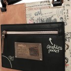Handtasche City Moments Handbag Schwarz, Farbe: schwarz, Marke: Anekke, EAN: 8434172120204, Abmessungen in cm: 29x23.5x12, Bild 9 von 9
