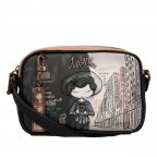 Umhängetasche City Moments Rectangular Crossbody Schwarz, Farbe: schwarz, Marke: Anekke, EAN: 8434172120600, Abmessungen in cm: 24x16x7, Bild 1 von 9