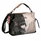 Beuteltasche City Moments Crossbody Schwarz, Farbe: schwarz, Marke: Anekke, EAN: 8434172121201, Abmessungen in cm: 30x25x11, Bild 2 von 9
