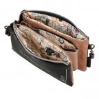 Umhängetasche / Clutch City Moments Triple Compartment Bag mit abnehmbarer Handschlaufe, Farbe: schwarz, Marke: Anekke, EAN: 8434172121300, Abmessungen in cm: 21x13x15, Bild 6 von 9