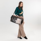 Reisetasche City Moments Travel Bag mit Bügelverschluss Schwarz, Farbe: schwarz, Marke: Anekke, EAN: 8434172122208, Abmessungen in cm: 49x30x21, Bild 4 von 9