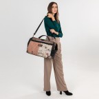 Reisetasche City Moments Travel Bag mit Bügelverschluss Schwarz, Farbe: schwarz, Marke: Anekke, EAN: 8434172122208, Abmessungen in cm: 49x30x21, Bild 5 von 9