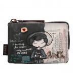 Geldbörse / Schlüsseletui City Moments Coin Purse Schwarz, Farbe: schwarz, Marke: Anekke, EAN: 8434172122307, Abmessungen in cm: 12x7x4, Bild 1 von 10