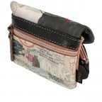 Geldbörse City Moments Purse with Flap Schwarz, Farbe: schwarz, Marke: Anekke, EAN: 8434172122406, Abmessungen in cm: 13x10x4, Bild 5 von 9