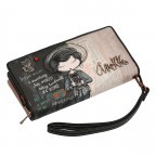 Geldbörse City Moments Large Wallet mit Handschlaufe Schwarz, Farbe: schwarz, Marke: Anekke, EAN: 8434172122604, Abmessungen in cm: 19x10x3, Bild 9 von 12