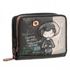 Geldbörse City Moments Small Wallet Schwarz, Farbe: schwarz, Marke: Anekke, EAN: 8434172122703, Abmessungen in cm: 11x9x3, Bild 2 von 11