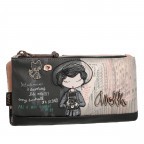 Geldbörse City Moments Large Flexible Wallets Schwarz, Farbe: schwarz, Marke: Anekke, EAN: 8434172122802, Abmessungen in cm: 20x11x4, Bild 2 von 12