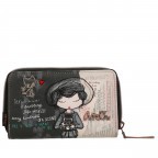 Geldbörse City Moments Medium Size Purse Schwarz, Farbe: schwarz, Marke: Anekke, EAN: 8434172123106, Abmessungen in cm: 15x10x3, Bild 1 von 13