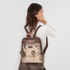 Rucksack Authenticity Backpack Braun, Farbe: braun, Marke: Anekke, EAN: 8434172125605, Abmessungen in cm: 26x32x10, Bild 4 von 8