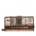 Geldbörse Authenticity Large Flexible Wallet mit Handschlaufe Braun, Farbe: braun, Marke: Anekke, EAN: 8434172126404, Abmessungen in cm: 19x10x3, Bild 3 von 11