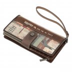 Geldbörse Authenticity Large Flexible Wallet mit Handschlaufe Braun, Farbe: braun, Marke: Anekke, EAN: 8434172126404, Abmessungen in cm: 19x10x3, Bild 4 von 11