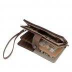 Geldbörse Authenticity Large Flexible Wallet mit Handschlaufe Braun, Farbe: braun, Marke: Anekke, EAN: 8434172126404, Abmessungen in cm: 19x10x3, Bild 6 von 11