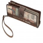 Geldbörse Authenticity Large Flexible Wallet mit Handschlaufe Braun, Farbe: braun, Marke: Anekke, EAN: 8434172126404, Abmessungen in cm: 19x10x3, Bild 9 von 11