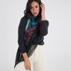Schal Scarf Türkis, Farbe: grün/oliv, Marke: Anekke, EAN: 8434172138704, Bild 4 von 4