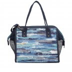 Handtasche / Kühltasche Iceland Lunchbag Blau, Farbe: blau/petrol, Marke: Anekke, EAN: 8434172141704, Abmessungen in cm: 28.5x24.5x21.5, Bild 3 von 4
