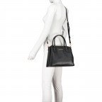 Handtasche Rovere Nero, Farbe: schwarz, Marke: Valentino Bags, EAN: 8058043597812, Abmessungen in cm: 23x23x13, Bild 6 von 7