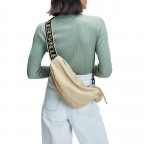 Umhängetasche Emma Crossbody M Vintage Linen, Farbe: beige, Marke: Liebeskind Berlin, EAN: 4064657322379, Abmessungen in cm: 45x21x13, Bild 3 von 5