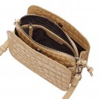 Umhängetasche Basic Luka Kroko Vintage Linen, Farbe: beige, Marke: Liebeskind Berlin, EAN: 4064657321280, Abmessungen in cm: 20x15x8, Bild 5 von 6