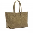 Shopper Chelsea Shopper M Kroko Oakmoss, Farbe: taupe/khaki, Marke: Liebeskind Berlin, EAN: 4064657321976, Abmessungen in cm: 36x29x15, Bild 2 von 7