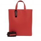 Handtasche Paper Bag Tote M Carter Passion, Farbe: rot/weinrot, Marke: Liebeskind Berlin, EAN: 4064657323932, Abmessungen in cm: 29x35x14.5, Bild 1 von 8