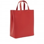 Handtasche Paper Bag Tote M Carter Passion, Farbe: rot/weinrot, Marke: Liebeskind Berlin, EAN: 4064657323932, Abmessungen in cm: 29x35x14.5, Bild 3 von 8
