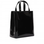 Handtasche Paper Bag Tote S Lackleder Black, Farbe: schwarz, Marke: Liebeskind Berlin, EAN: 4064657323673, Abmessungen in cm: 22x25x11.5, Bild 2 von 5