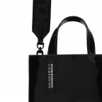 Handtasche Paper Bag Tote S Lackleder Black, Farbe: schwarz, Marke: Liebeskind Berlin, EAN: 4064657323673, Abmessungen in cm: 22x25x11.5, Bild 5 von 5