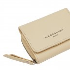Geldbörse Basic Pablita Wallet Vintage Linen, Farbe: beige, Marke: Liebeskind Berlin, EAN: 4064657321846, Abmessungen in cm: 11x9x2.5, Bild 4 von 4