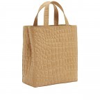 Tasche Paper Bag Tote S Kroko Vintage Linen, Farbe: beige, Marke: Liebeskind Berlin, EAN: 4064657323703, Abmessungen in cm: 22x25x12, Bild 2 von 8