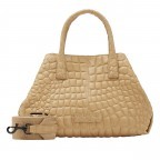 Shopper Chelsea Shopper S Kroko Vintage Linen, Farbe: beige, Marke: Liebeskind Berlin, EAN: 4064657373043, Abmessungen in cm: 27x20.5x12, Bild 1 von 5