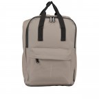 Fahrradtasche Rucksack mit Gepäckträgerbefestigung Taupe, Farbe: taupe/khaki, Marke: Blackbeat, EAN: 4066727000286, Abmessungen in cm: 26x35x10, Bild 1 von 4