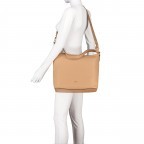 Beuteltasche Vivace Janna LVZ Beige, Farbe: beige, Marke: Joop!, EAN: 4048835022299, Abmessungen in cm: 33x31x12, Bild 7 von 8