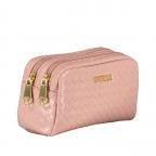 Kosmetiktasche Emelyn Rosé, Farbe: rosa/pink, Marke: Guess, EAN: 7618483989625, Abmessungen in cm: 17x10x7, Bild 2 von 4