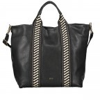 Handtasche Dalia Kaia Big Black Gold, Farbe: schwarz, Marke: Abro, EAN: 4061724853408, Abmessungen in cm: 33x34x22, Bild 1 von 7