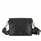 Umhängetasche Dalia Cita Small Black Gold, Farbe: schwarz, Marke: Abro, EAN: 4061724867887, Abmessungen in cm: 20x17x7, Bild 1 von 6