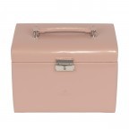 Schmuckkasten merino mit vier Etagen Altrosa, Farbe: rosa/pink, Marke: Windrose, EAN: 4006047671117, Bild 2 von 2